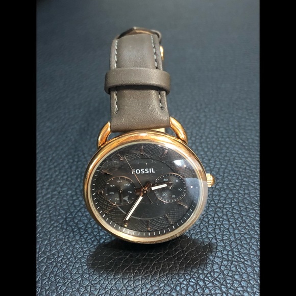 FOSSIL Tailor Multifunction Gray Dial Ladies Watch - Picture 2 of 7